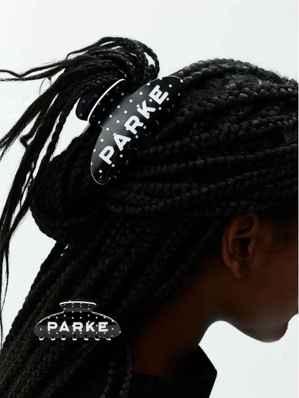 Parke Polka Dot Claw Clip